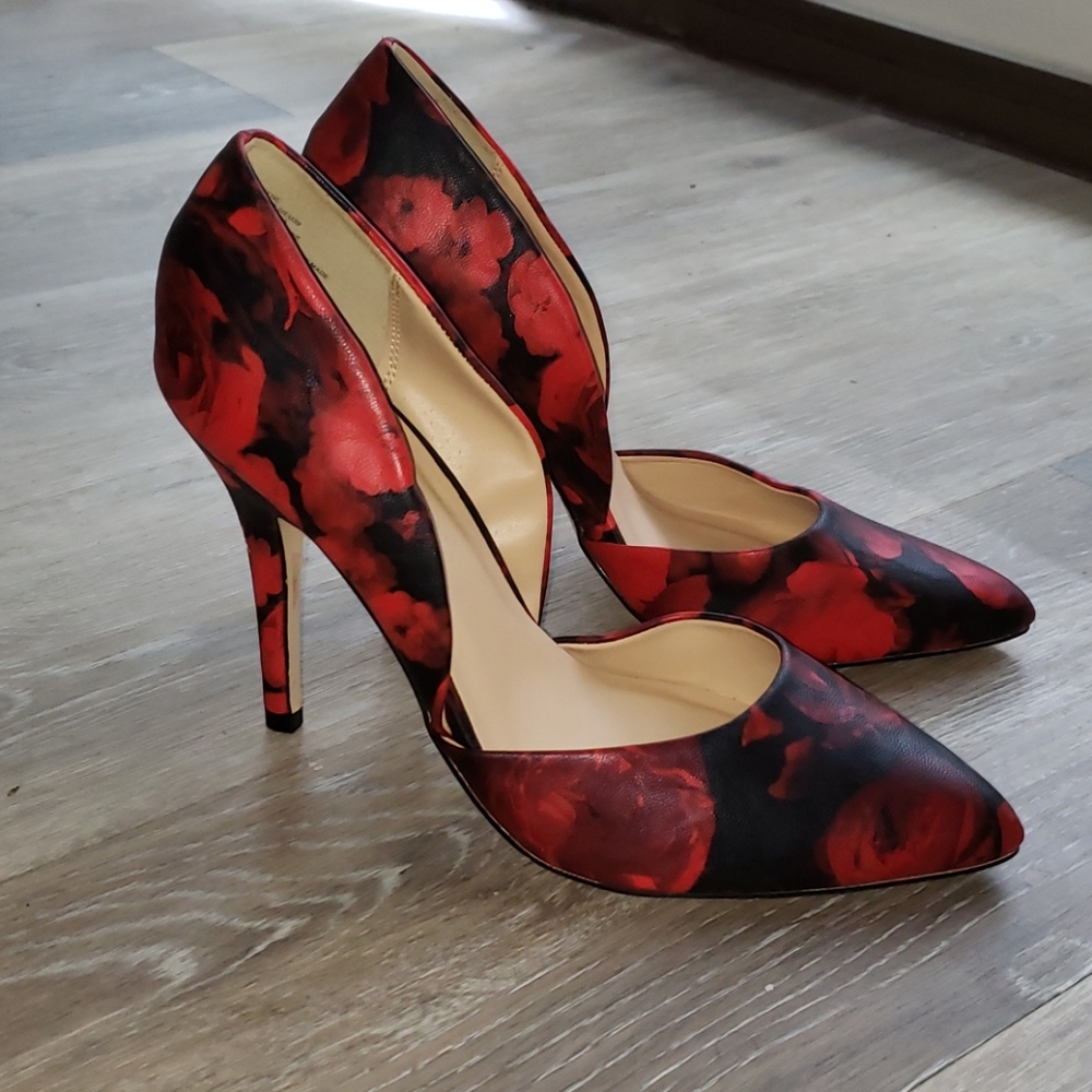 Gorgeous Red&Black 4in Sexi Heel